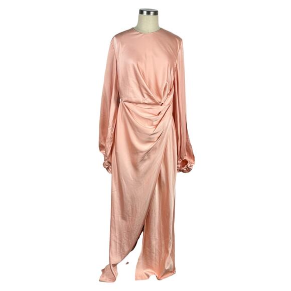 SIGNIFICANT OTHER Lara Long-Sleeve Side-Cutout Dress Women's Size 12 Glam - Picture 1 of 11